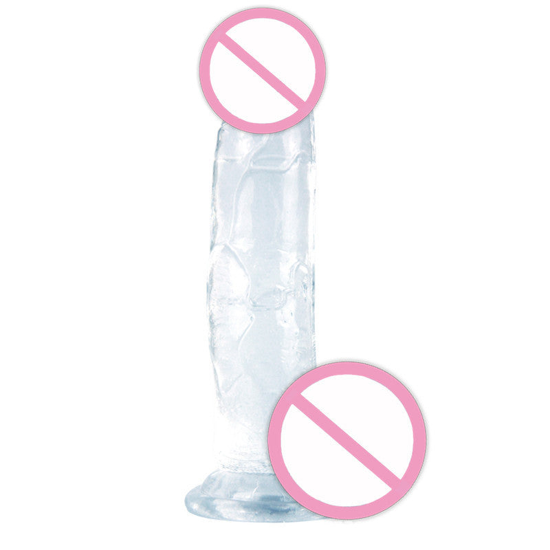 Material de silicona TPE de cristal transparente, suministros de talla grande para mujeres