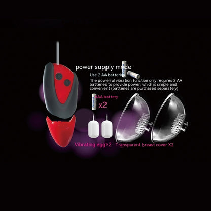 Transparenter Brustmassager aus Silikon für Frauen