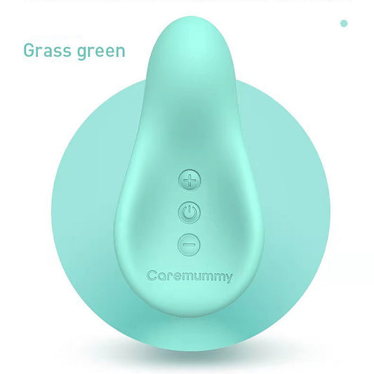 Brustmassagegerät aus flüssigem Silikon für die Zeit nach der Geburt und zum Stillen, USB, wasserdicht, vibrierend