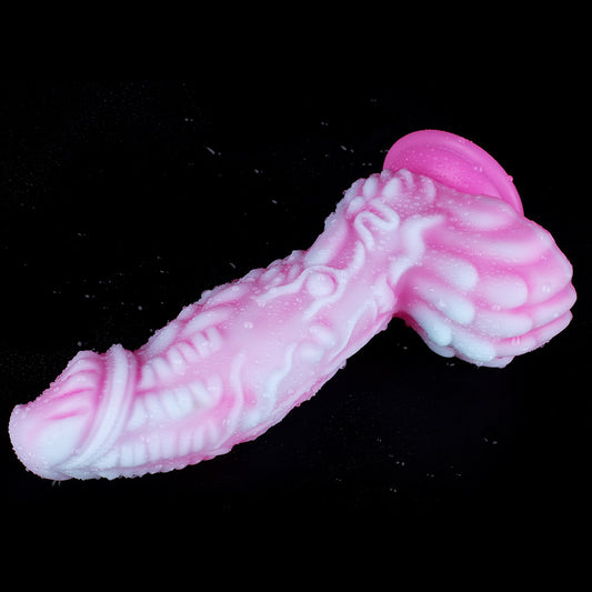 Flüssigsilikonform in verschiedenen Farben mit Drachendesign