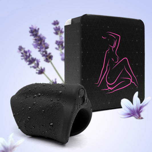 Vibrierender Schildkröten-Kopfmassager aus Silikon mit USB-Anschluss für Männer