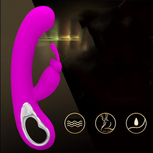 Silikongefülltes Dual-Impact-Massagegerät für Frauen