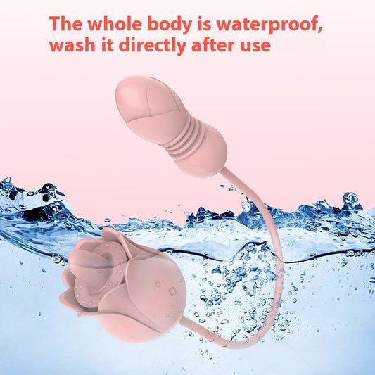 Lustiges und sinnliches Sexspielzeug für Frauen mit leiser Vibration aus der Lotus-Serie