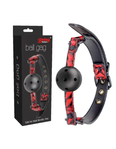 mordaza bdsm y fetiches color rojo