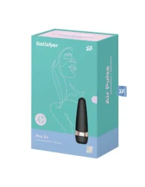 Satisfyer Vibrador estimulante de clítoris de pulso de aire Pro 3+