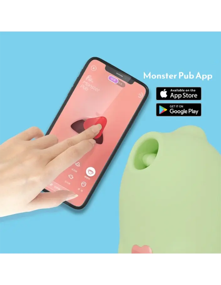 succionador de clítoris con app para mujer