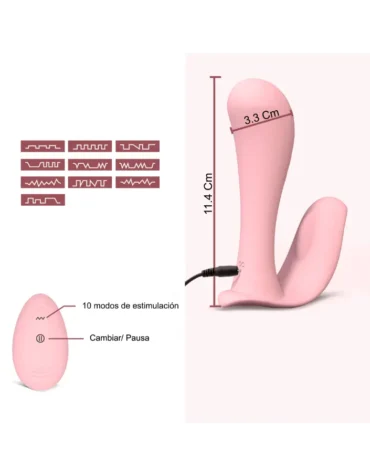 vibrador a control remoto tipo panty para mujeres